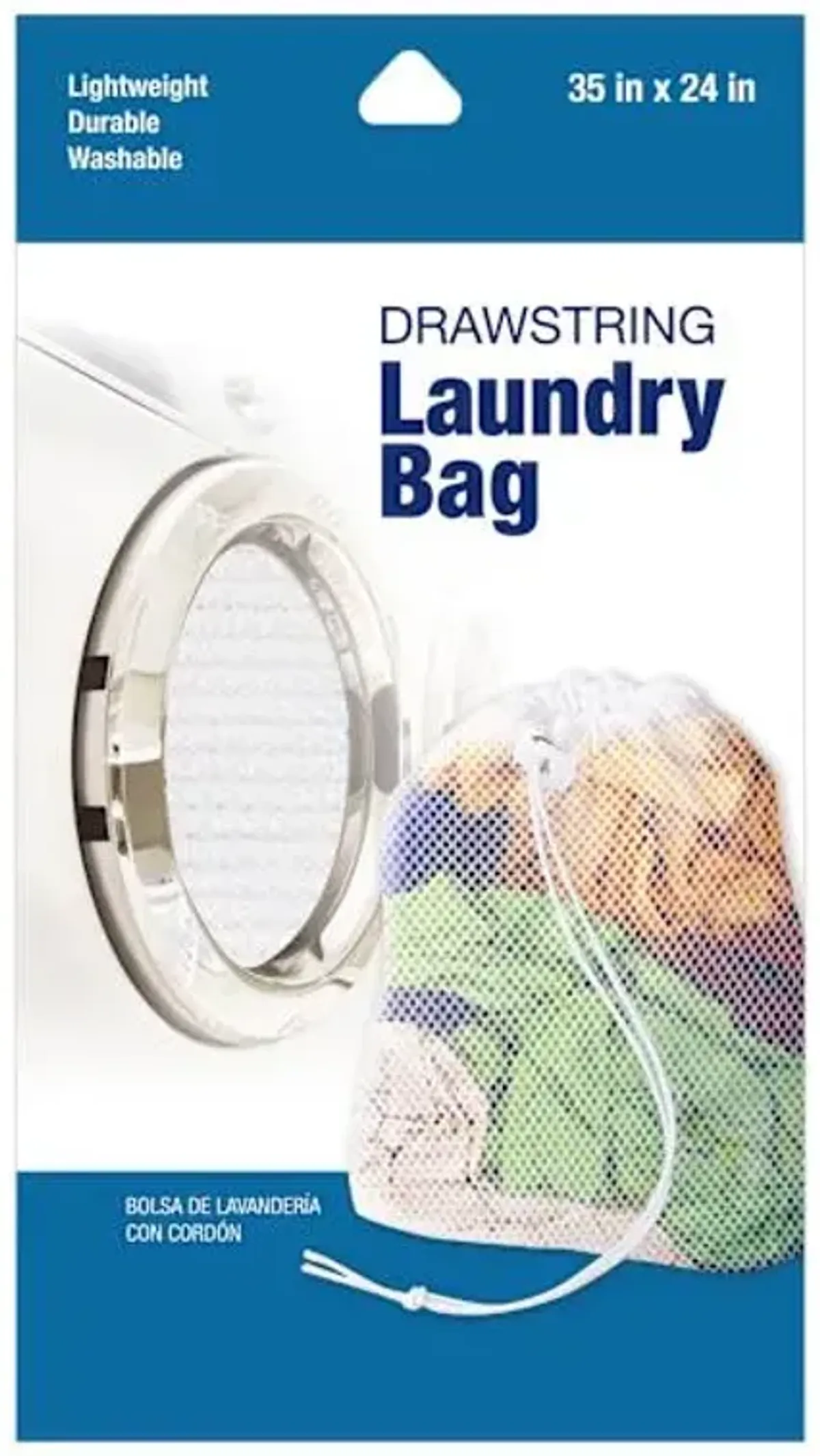 Mesh Laundry Bag with Drawstring