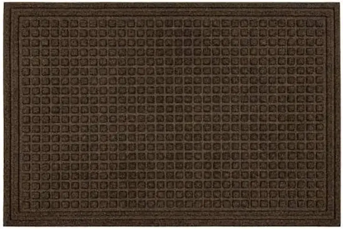 Brown Waffle Impressions Doormat, 24x36