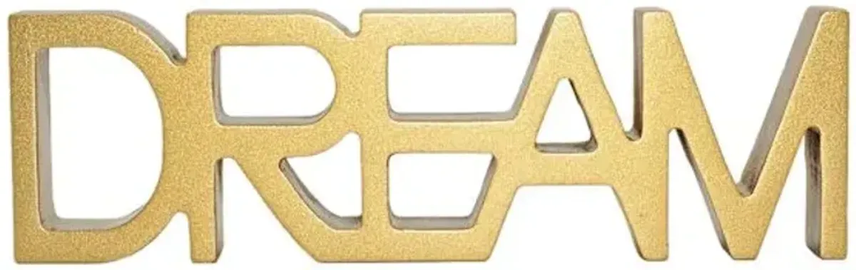Dream Cutout Table Sign, 10x3
