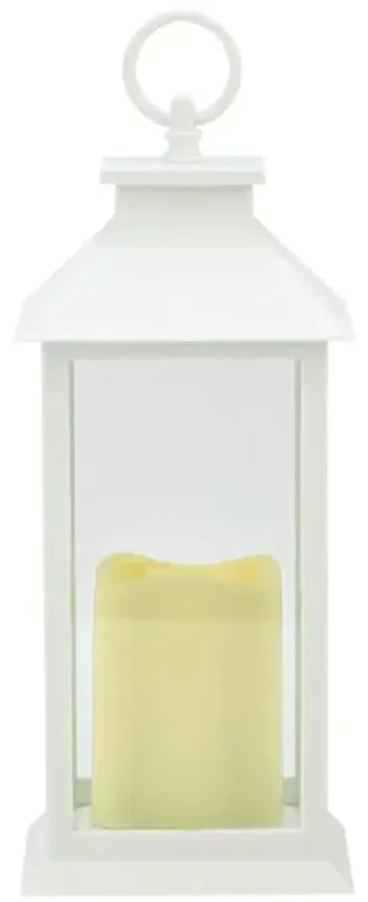 White LED Lantern, 12"