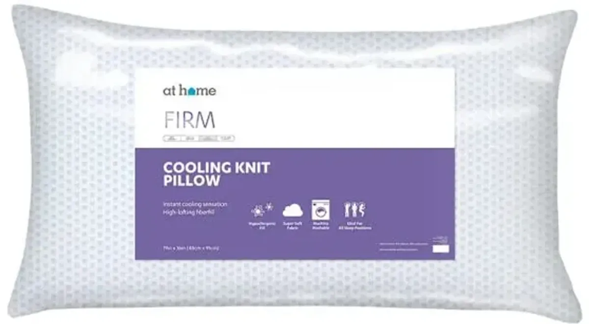 Firm Chill Tech Cooling Knit Bed Pillow, King