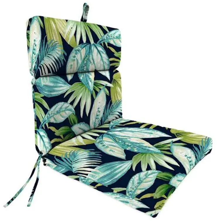 Seneca Navy Blue Outdoor Hinged Chair Cushion