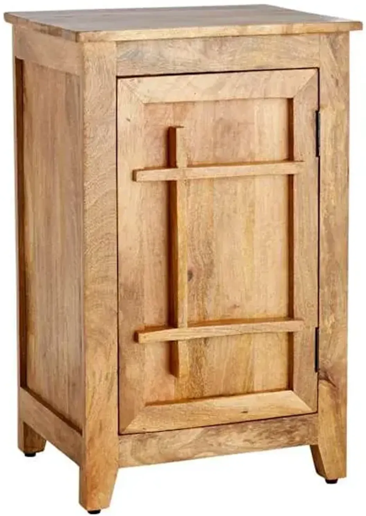 1-Door Mango Wood Cabinet