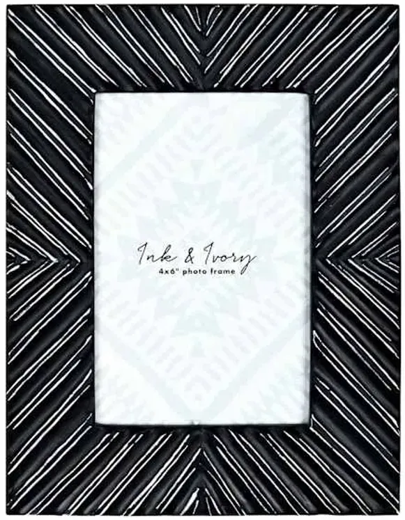 Black Tabletop Picture Frame, 4x6