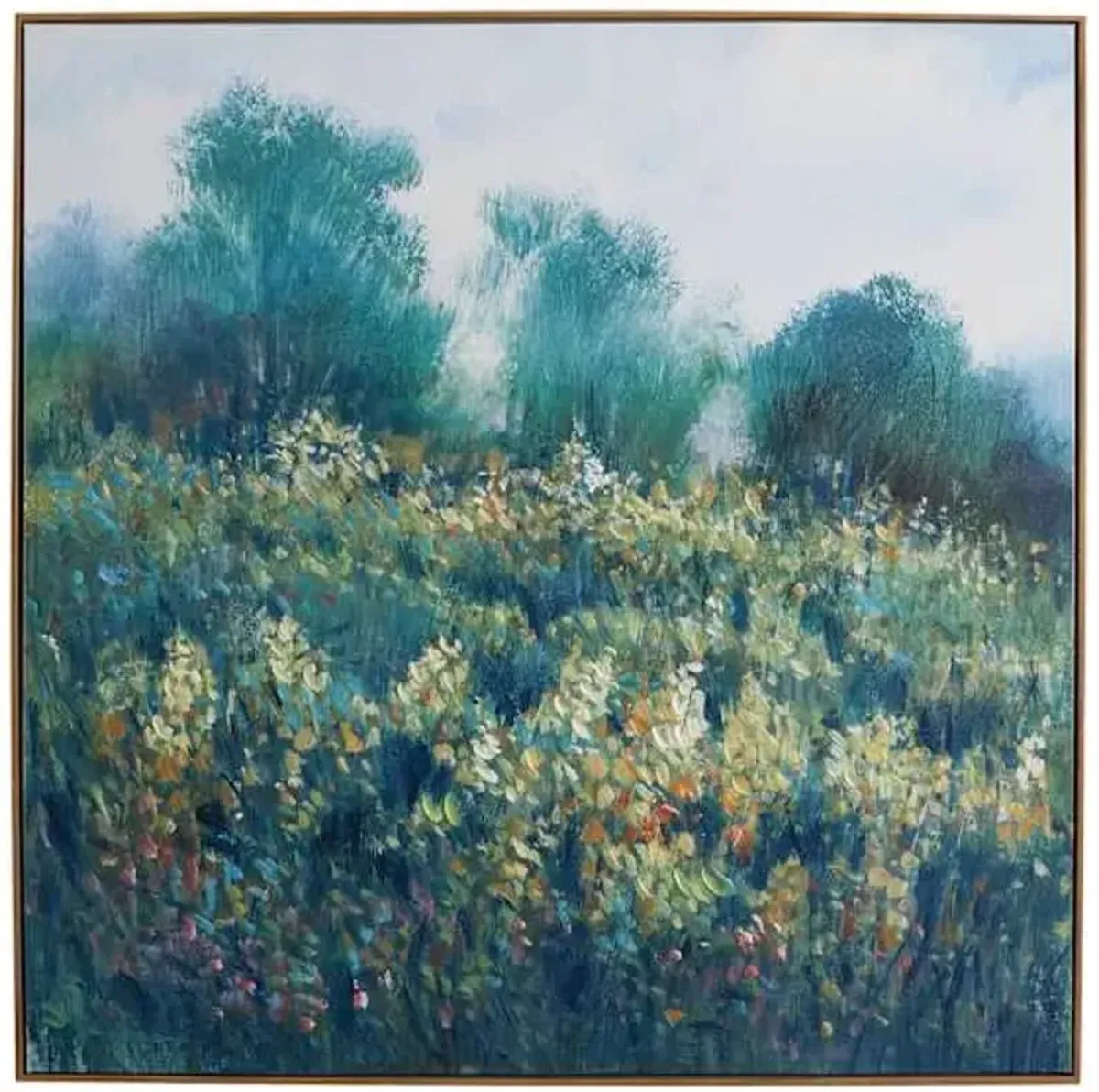 Framed Landscape Canvas Wall Art, 40"