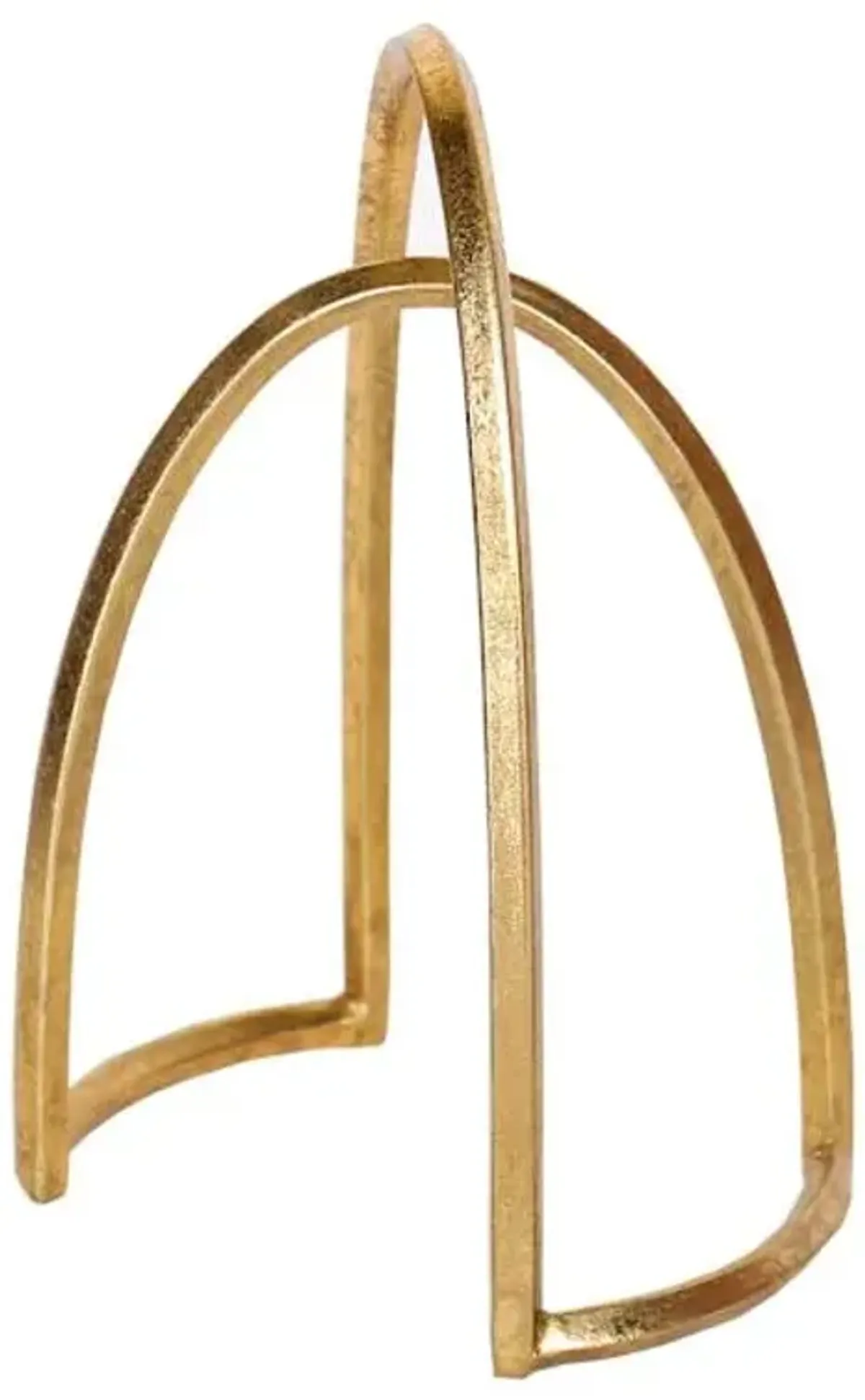 Gold Metal Abstract Table Decor, 11"
