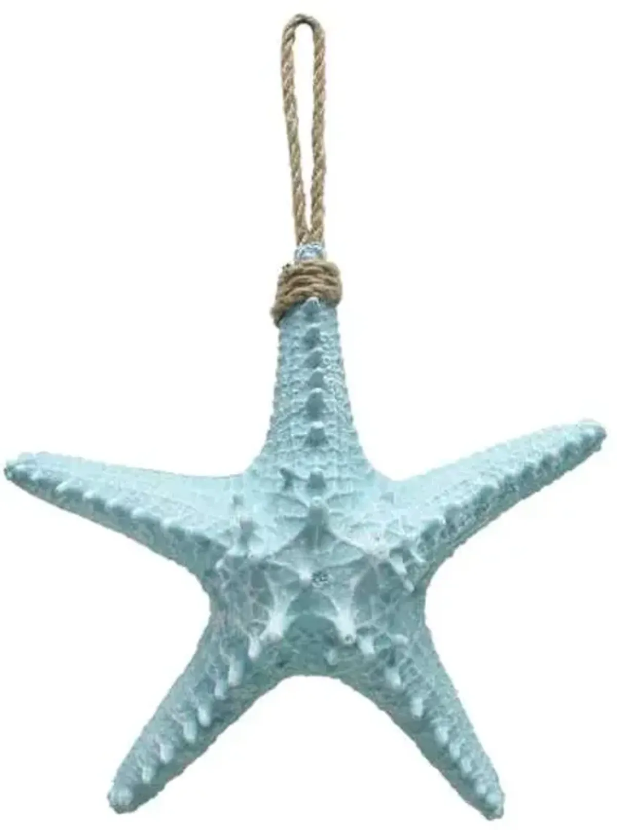Hanging Blue Starfish Outdoor Wall Decor, 8"