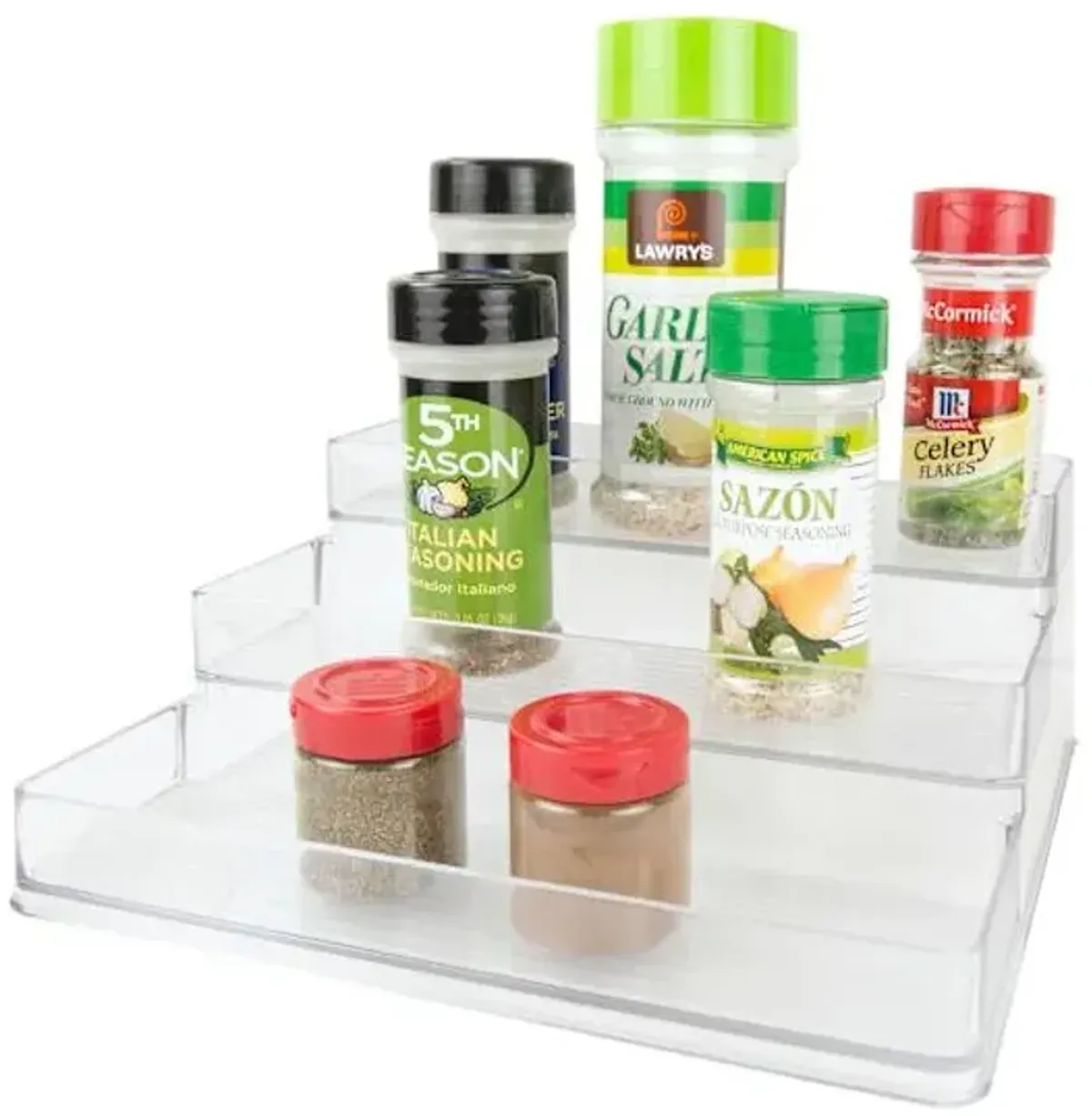 3-Tier Clear Spice Rack