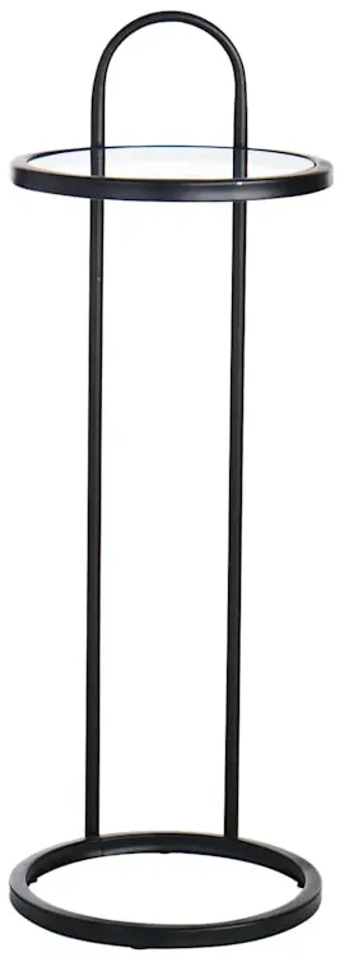 Salem Drink Table, Black