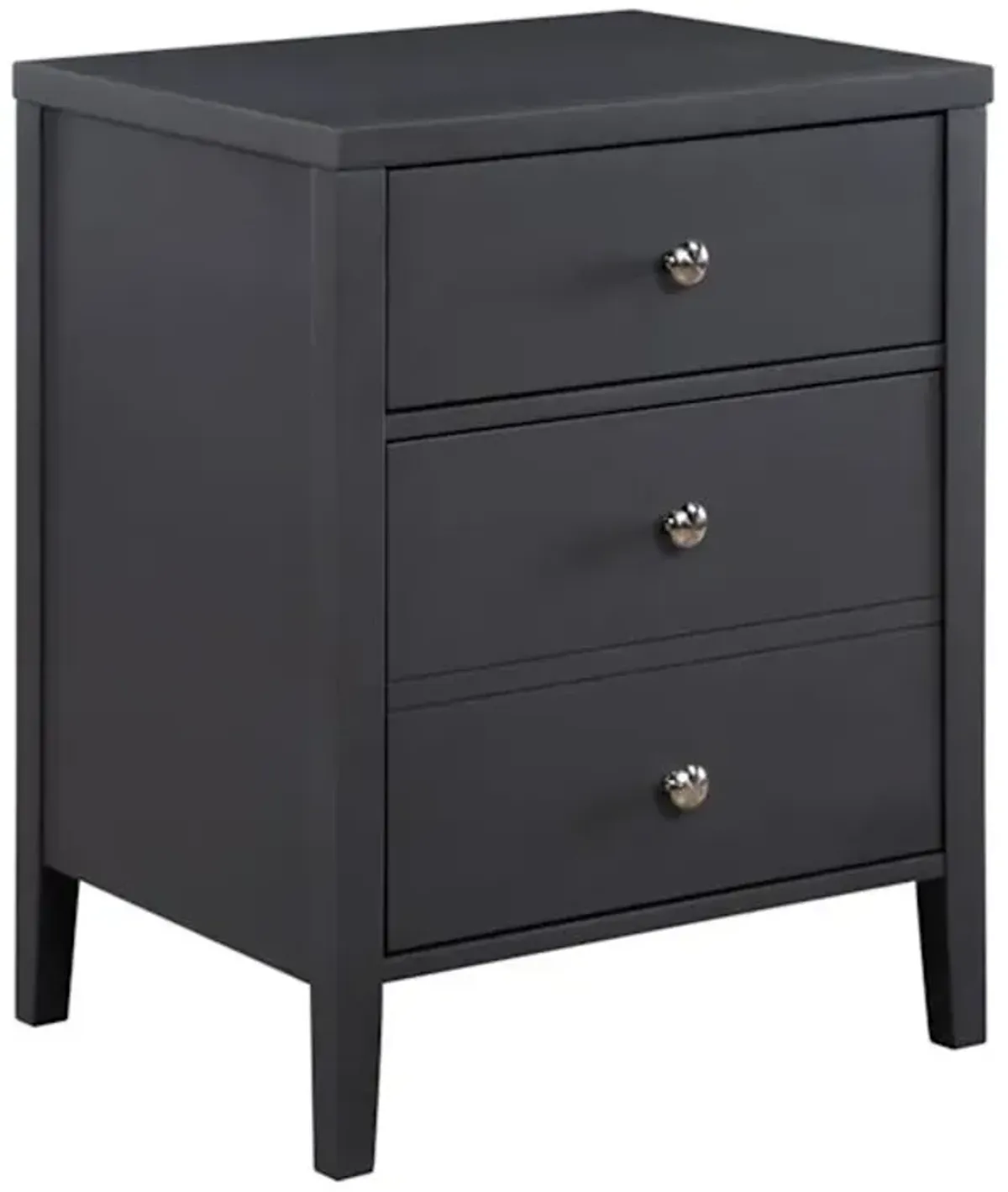 Beck 2-Drawer Cabinet, Grey