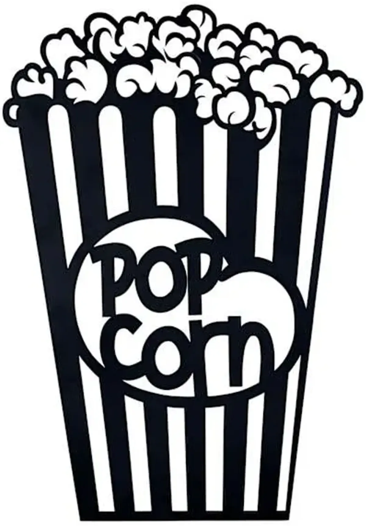 Popcorn Wall Decor, 14x20