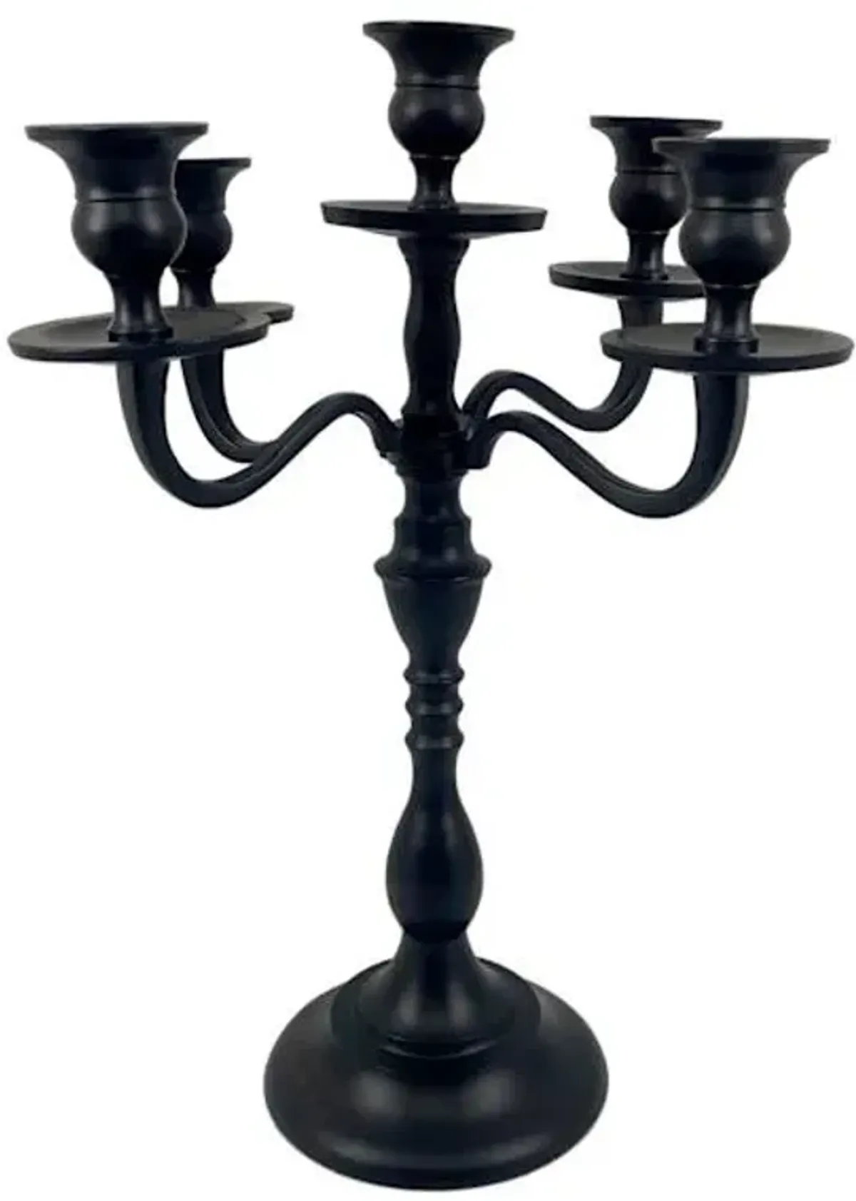 Black Candleabra, 14"