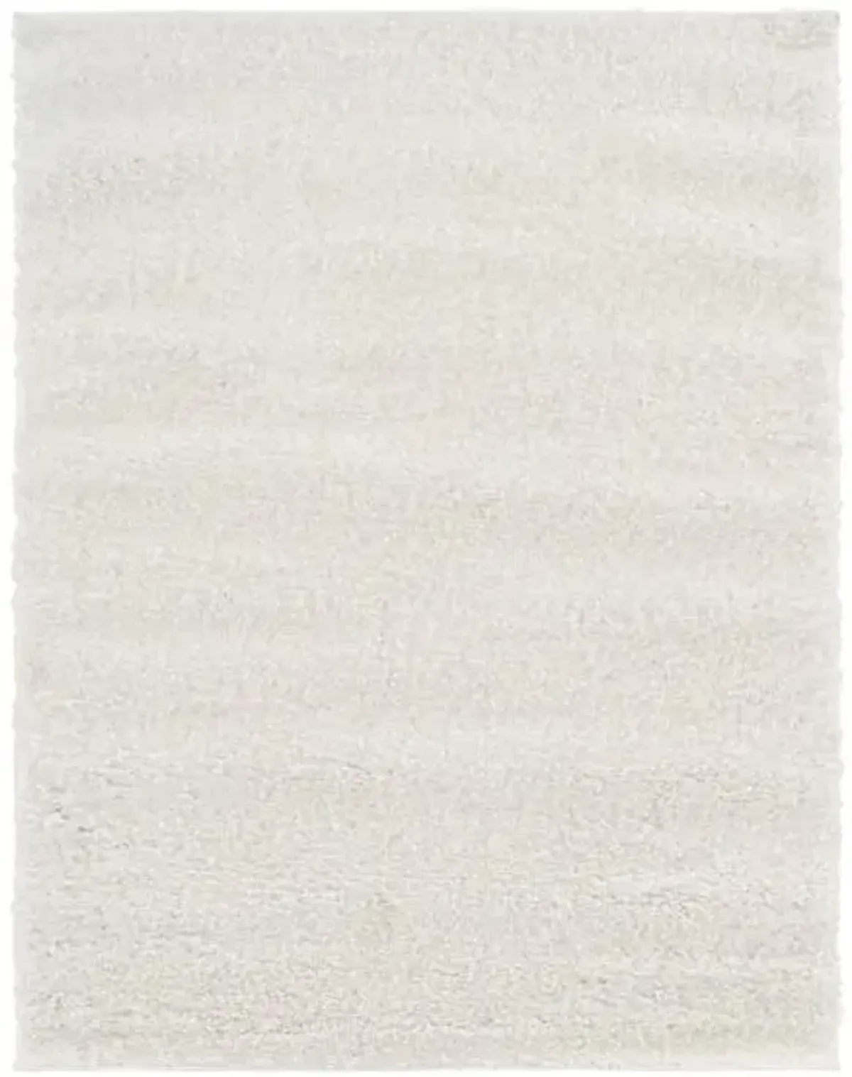 (C178) Parma Ivory Shag Area Rug, 8x10