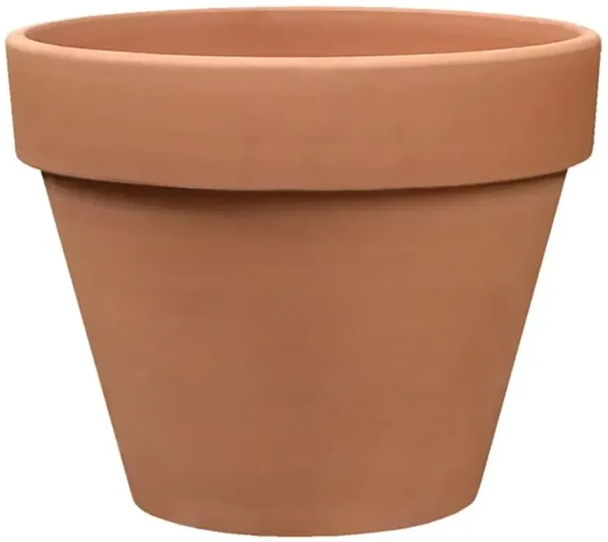 Indoor Basic Cone Clay Pot, Small