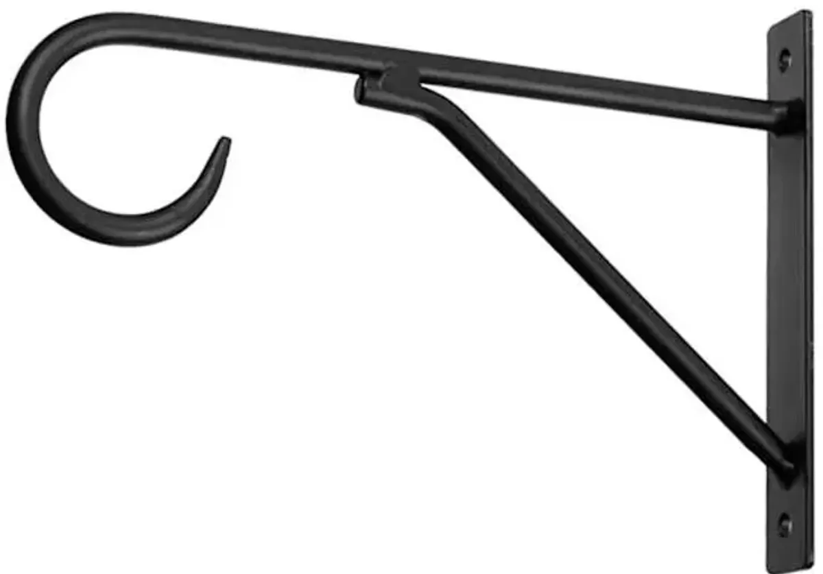 Garden Planter Bracket, Satin Black