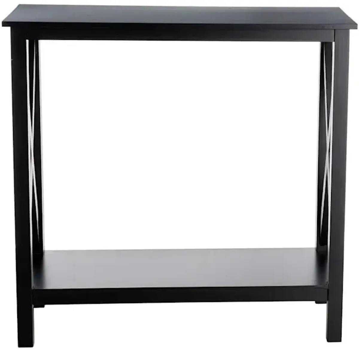 Xavier Black Console Table, 30"