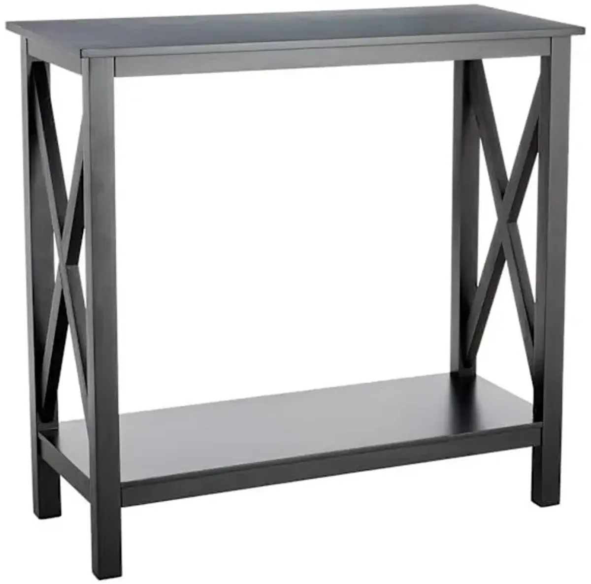 Xavier Black Console Table, 30"