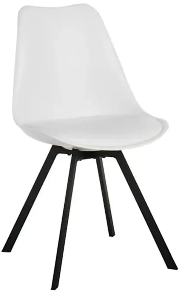 Crosby St. Sally Dining Chair, White