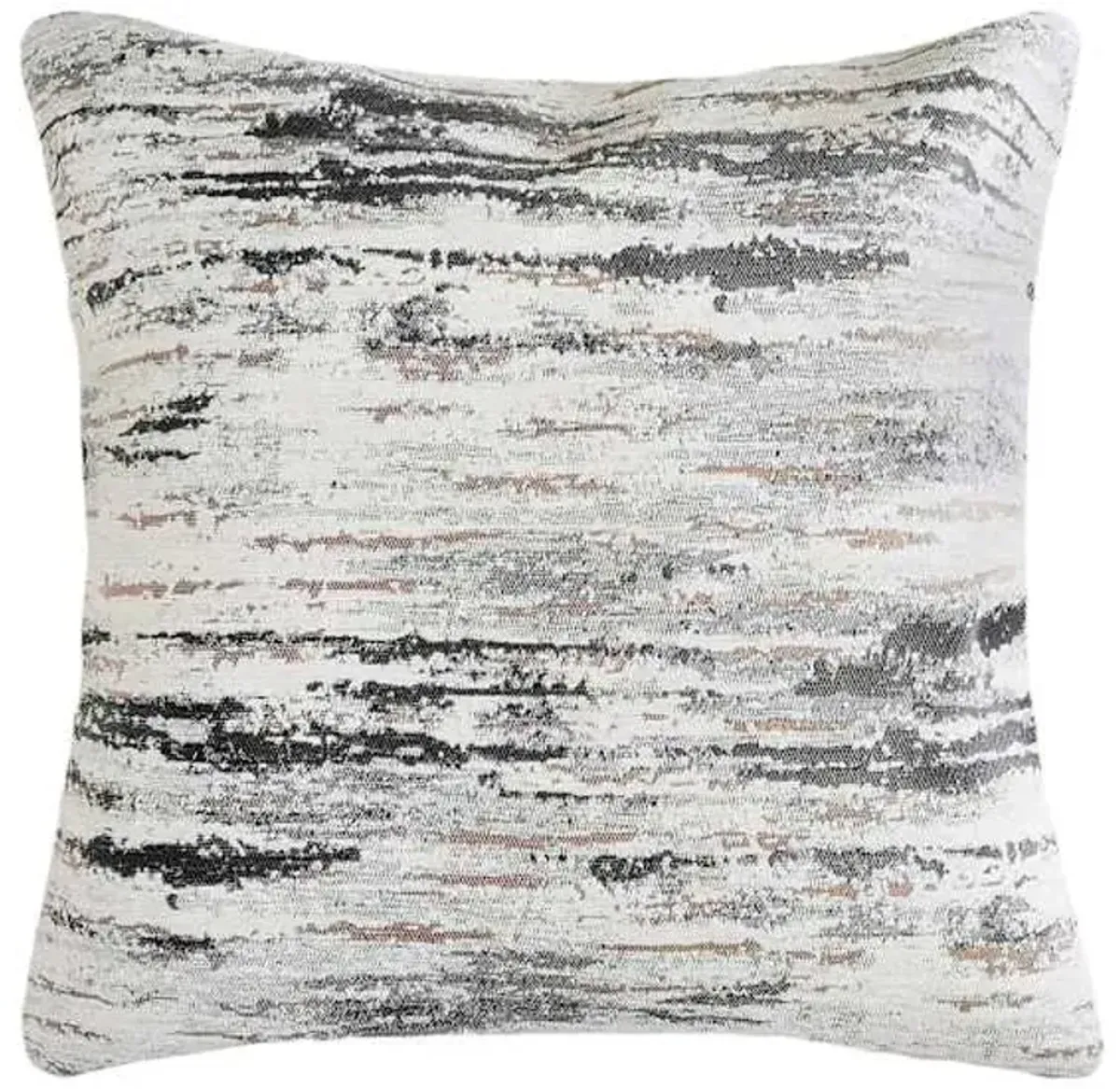 Oasis Woven Jacquard Throw Pillow, 18"