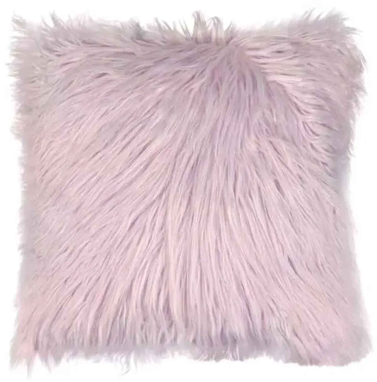 Angora Fur 18X18 Lilac