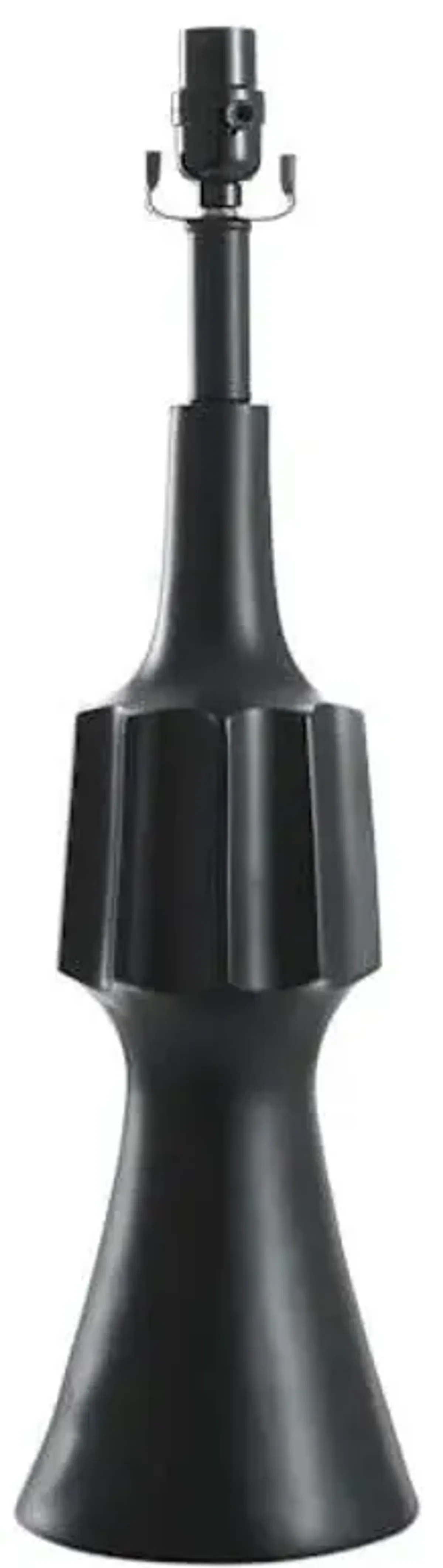 Black Table Lamp, 24.3"