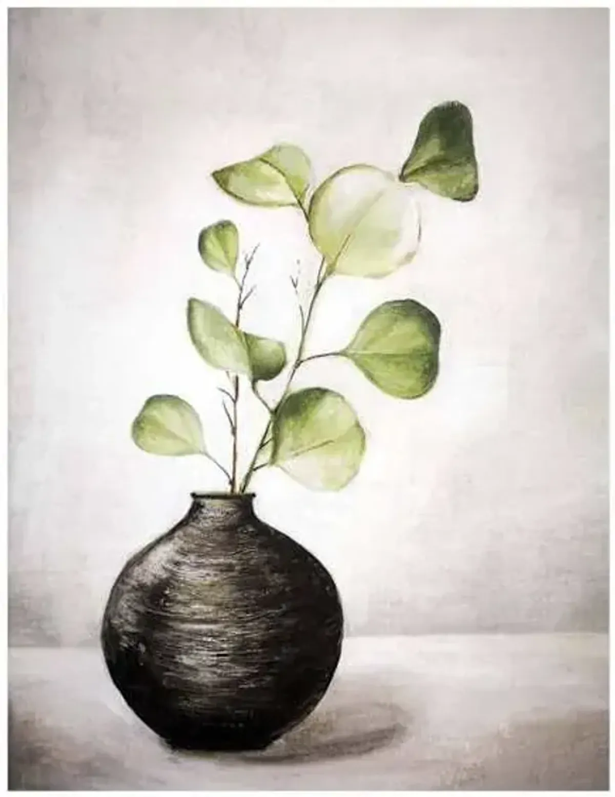 Honeybloom Botanical Eucalyptus Canvas Wall Art, 12x16