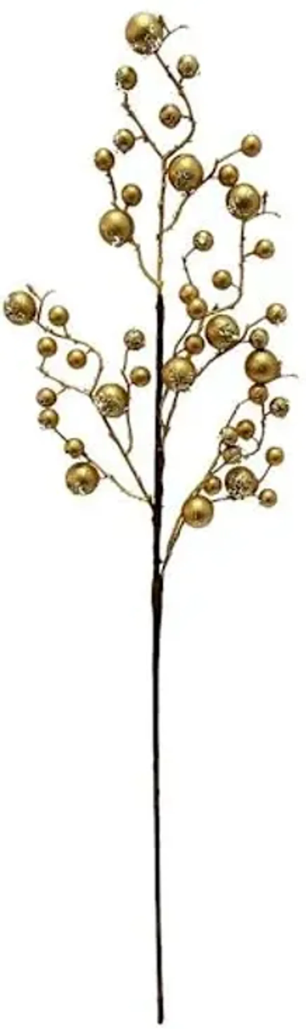 Gold Berry Twig Spray, 30"