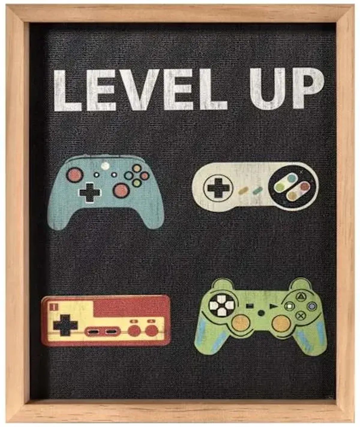 Level Up Canvas Wall Art, 10x12