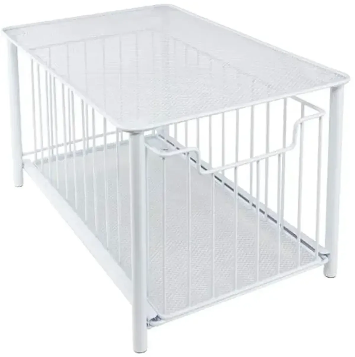 White Under the Sink Storage Organizer, Large