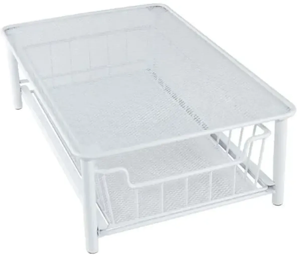 White Under the Sink Storage Organizer, Small