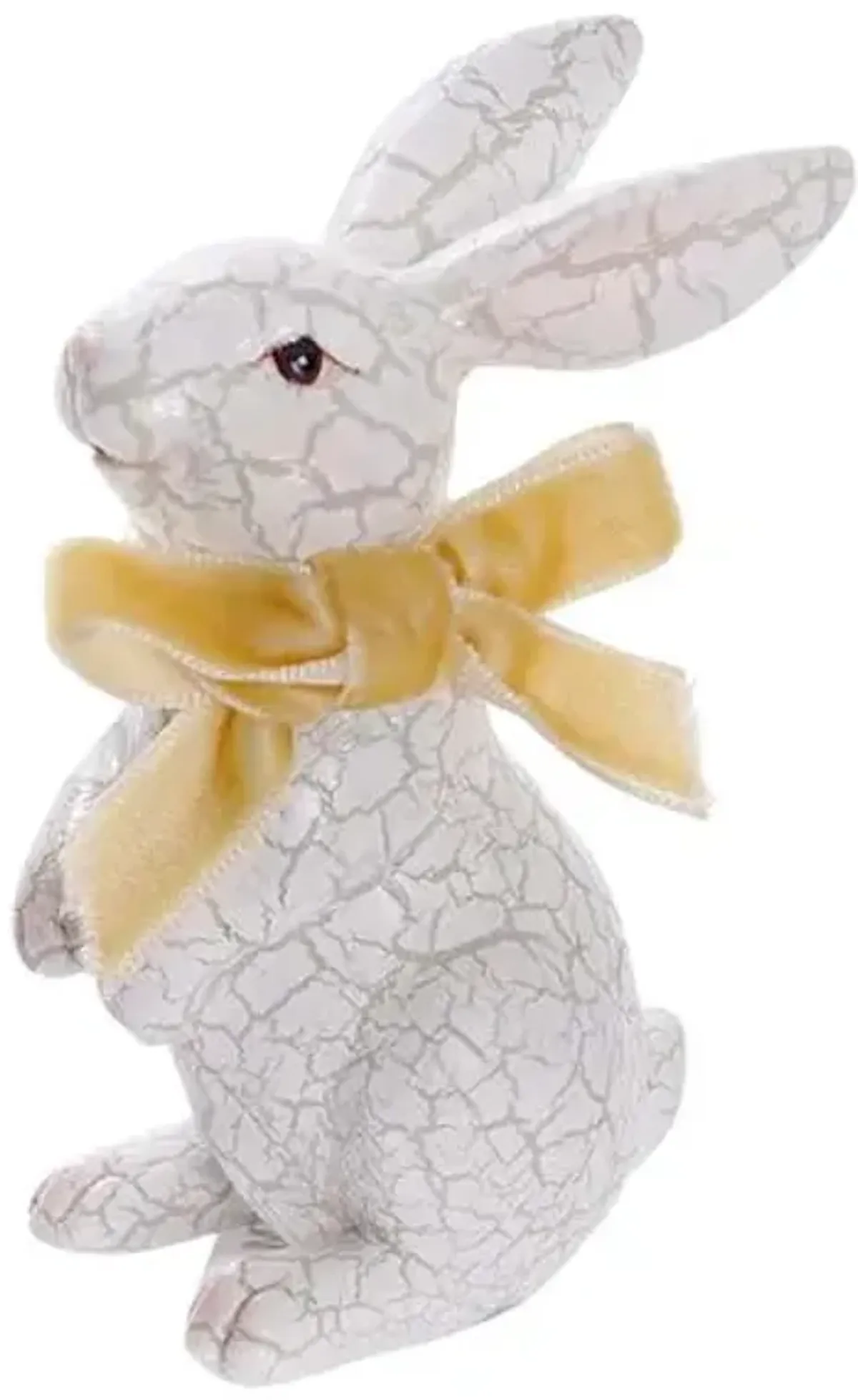 Standing Crackled Mini Easter Bunny, 3.5"