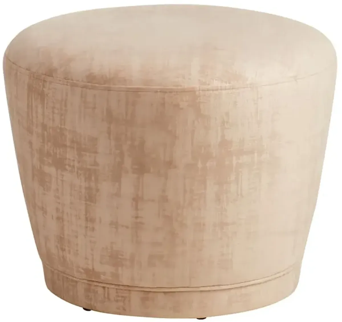 Caila Round Ottoman, Natural