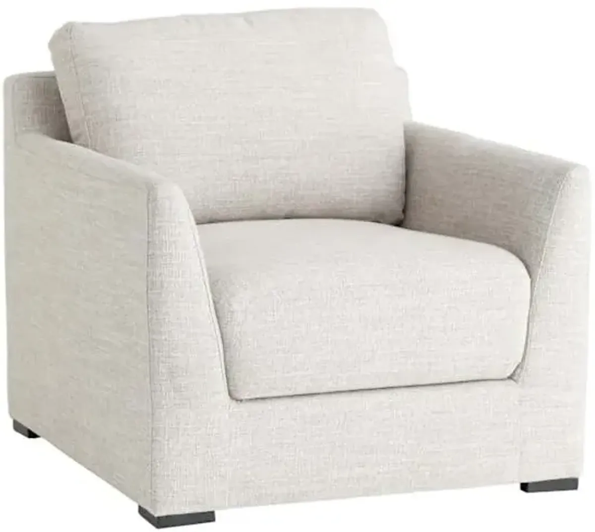 Fallon Accent Chair, Linen