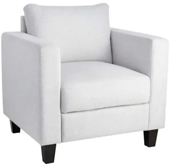 Stone Accent Chair, Light Grey
