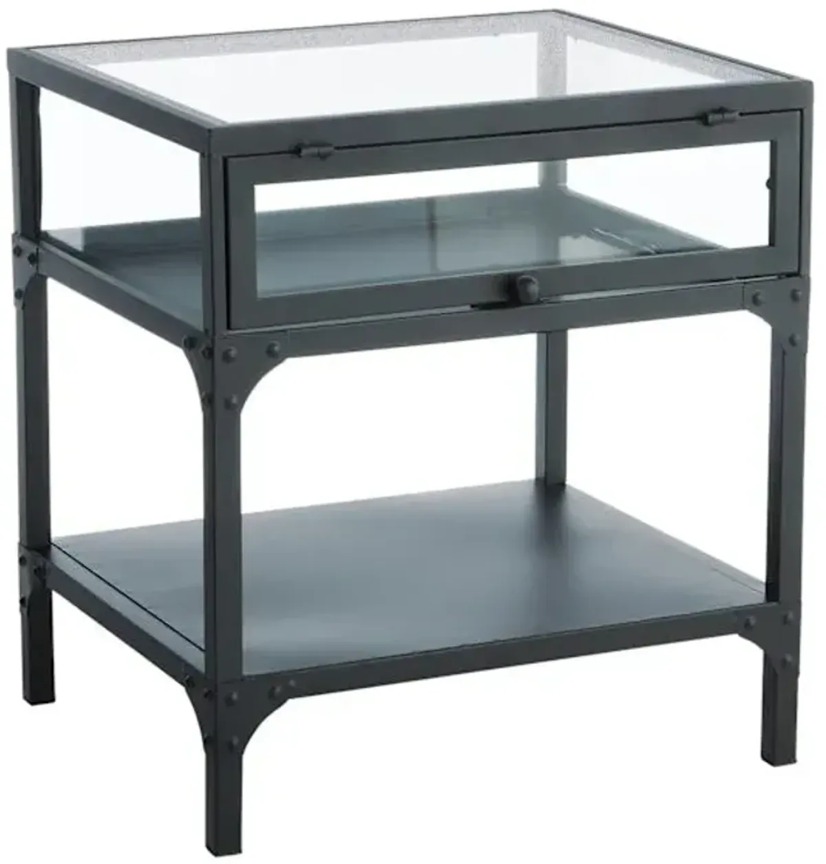 Sage Frost End Table, 20"