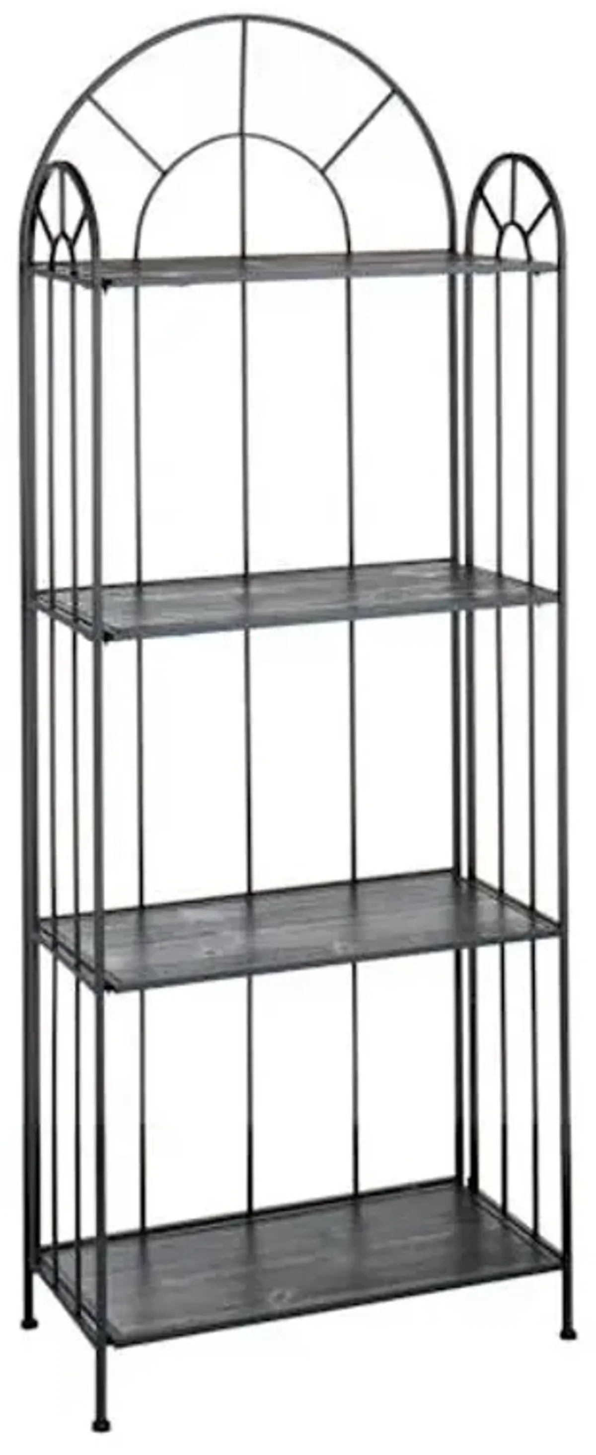 4-Tier Archer Bakers Rack, Black