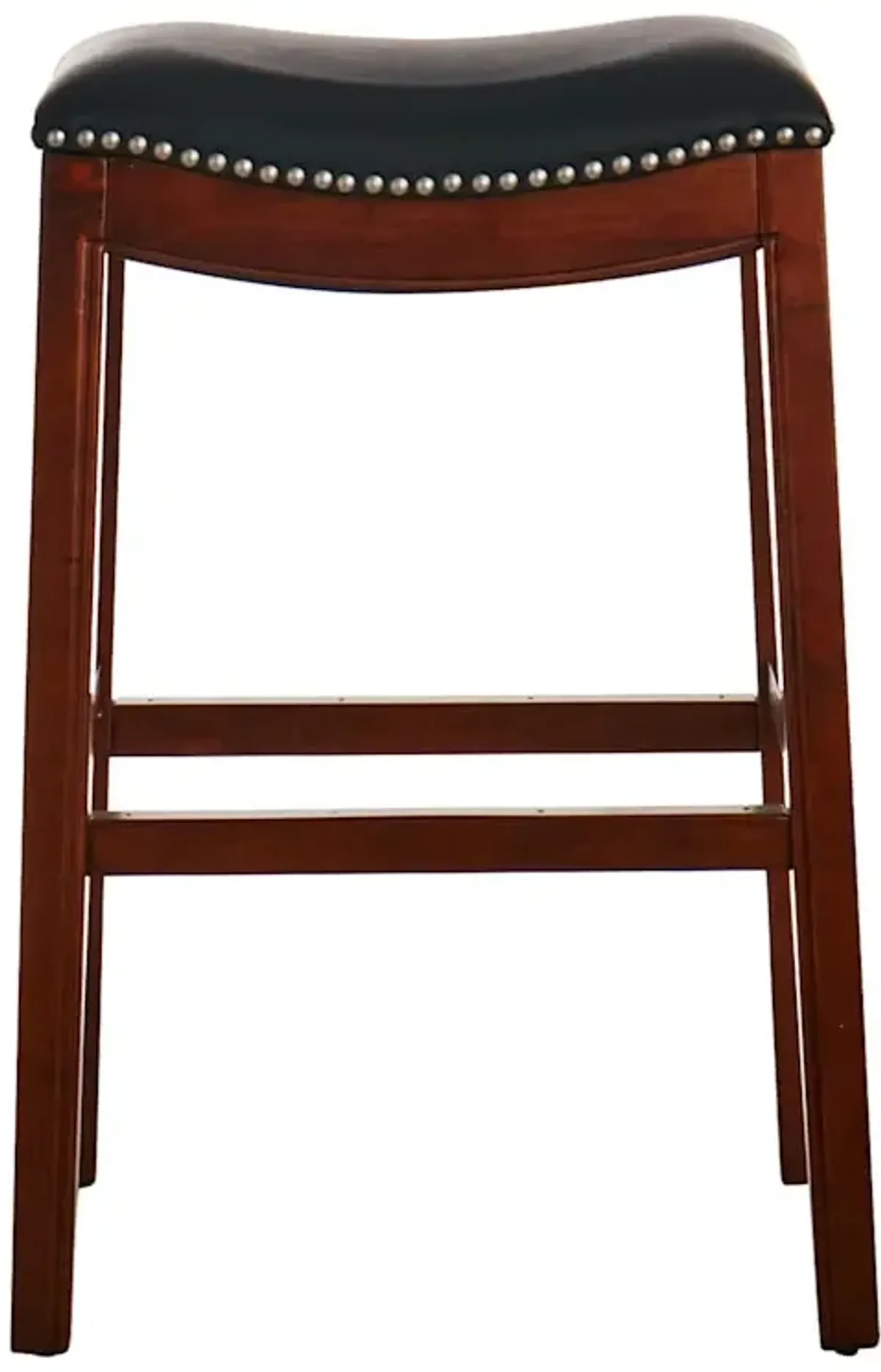 Rylan Backless Barstool, Walnut