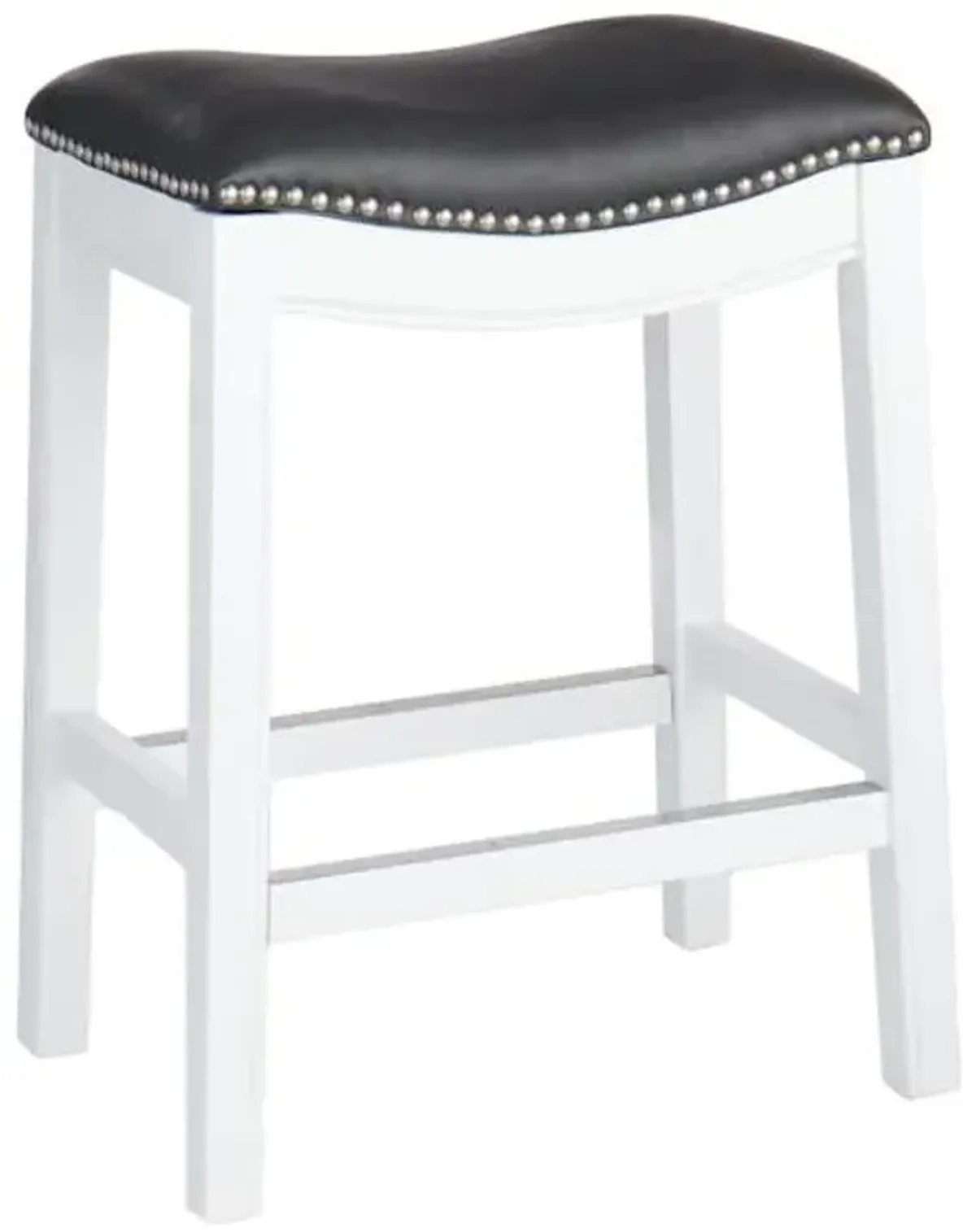 Providence Rylan Backless Counter Stool, White