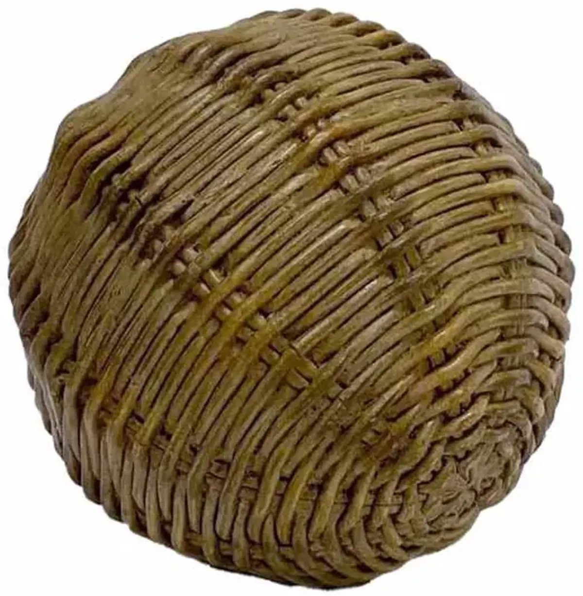 Brown Woven Sphere, 4"