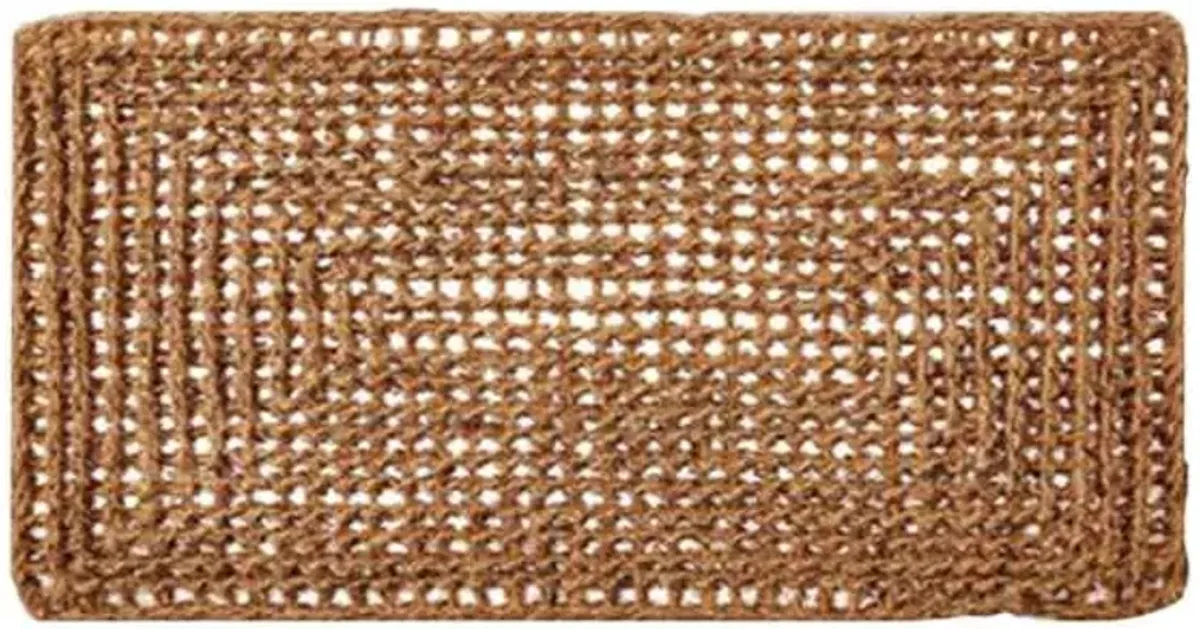 Natural Mesh Coir Mat, 18x30