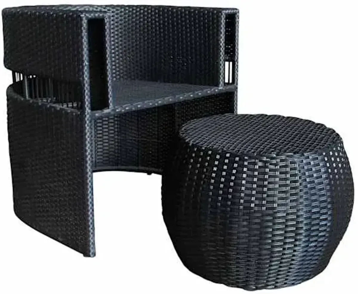 Sydney Weston Outdoor Chair & Ottoman