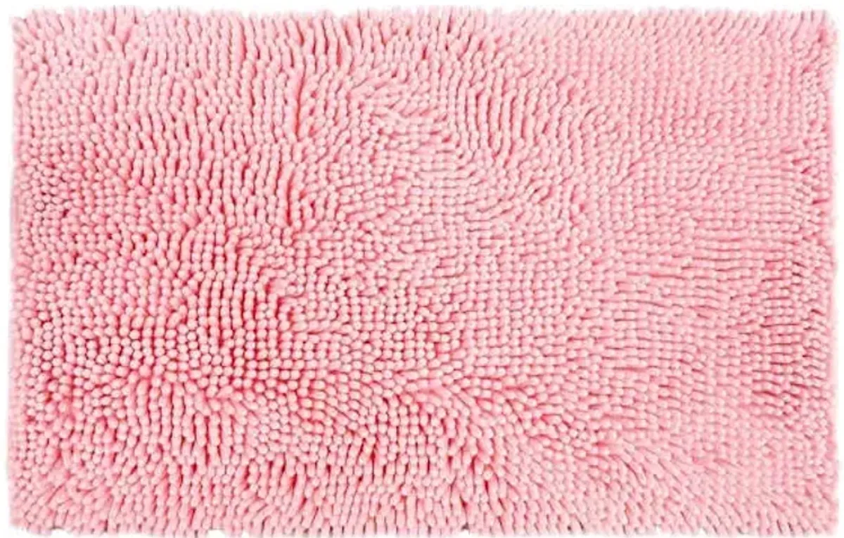 Tiny Dreamers Pink Noodle Bath Rug, 17x24