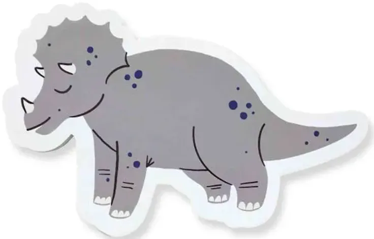 Tiny Dreamers Dinosaur Wall Decor, 17x11