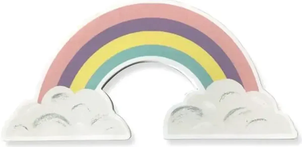 Tiny Dreamers Rainbow Wall Decor, 18x9
