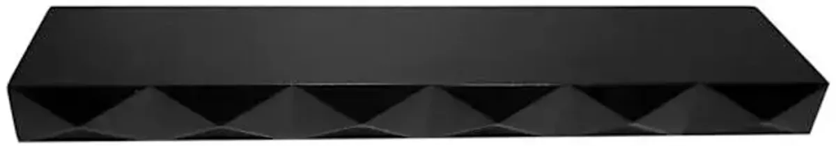 Crosby St. Black Geo Wall Ledge, 24"