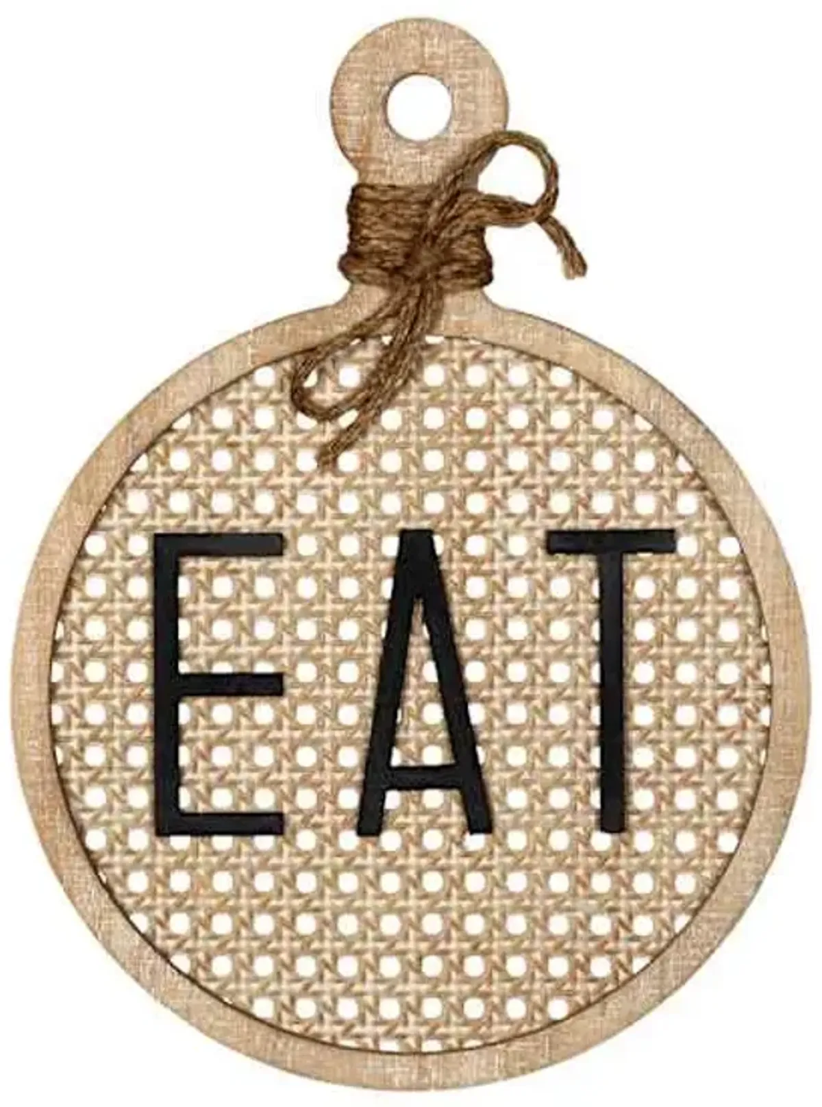 Eat Cutting Board Wall Decor, 12x16