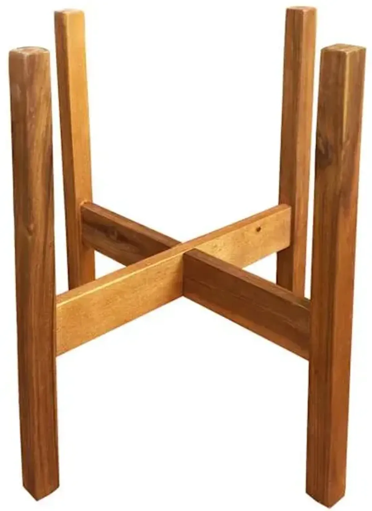 Acacia Wood Plant Stand, Medium
