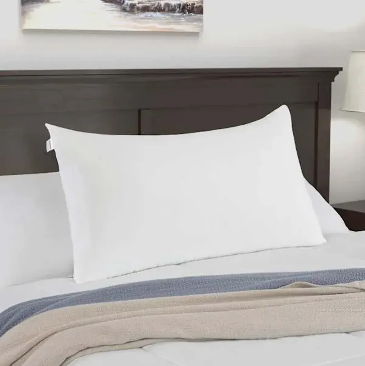 Classic Touch Antimicrobial Bed Pillow, King