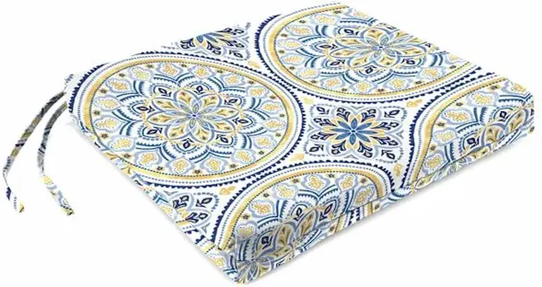Castille Multicolor Outdoor Square Seat Cushion