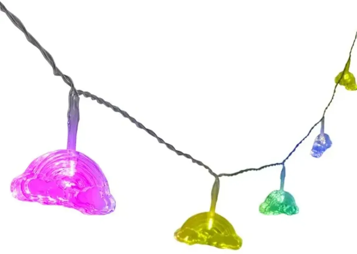 Tiny Dreamers 10-Count Rainbow String Lights